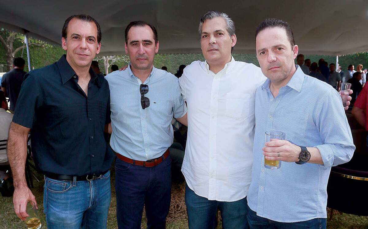 Marcelo Zablah, Ricardo Vega, Gerardo Maiz y Gabriel González