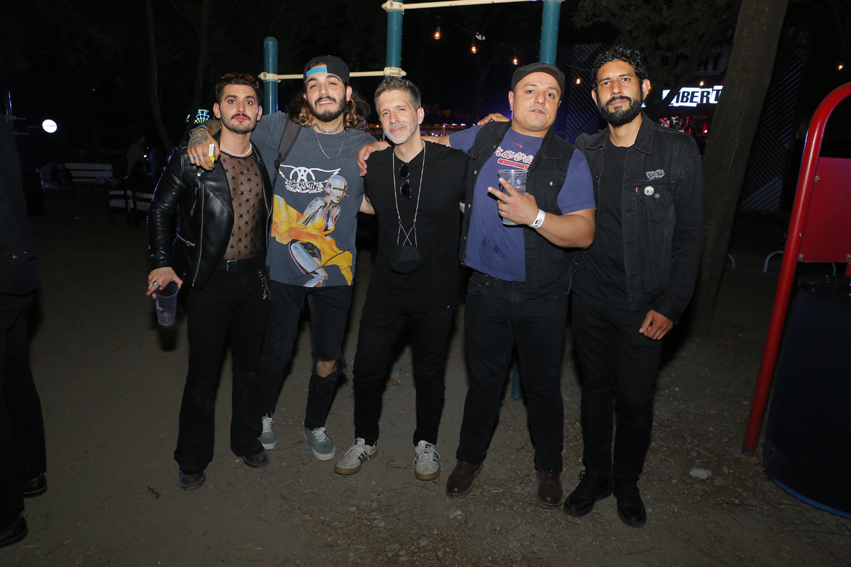 Neto Roxs, Héctor Chan, Pablo González Sarre, Luque y Héctor Fematt