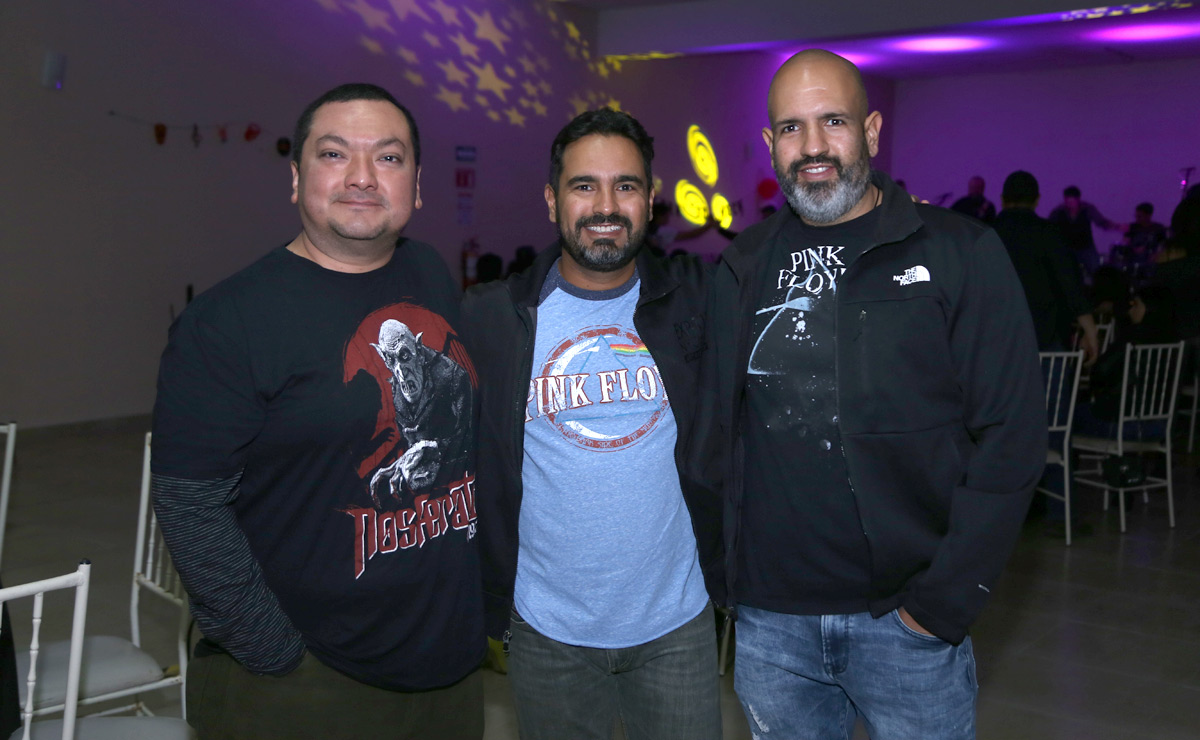 Pepe, Javier y Ubaldo
