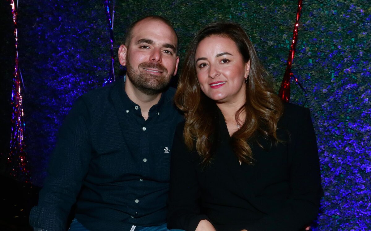 Sergio Constance y Pamela Valle