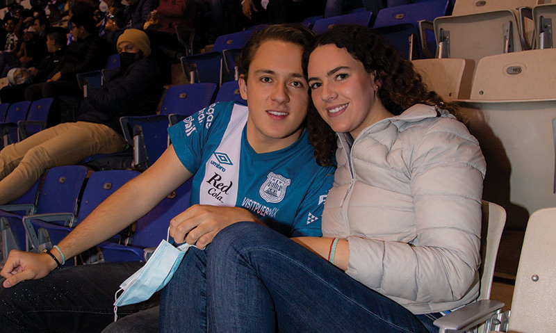 Sebastián Jiménez y Alexa Dopazo