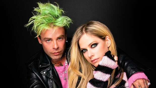 Avril Lavinge y Mod Sun. Foto: Instagram