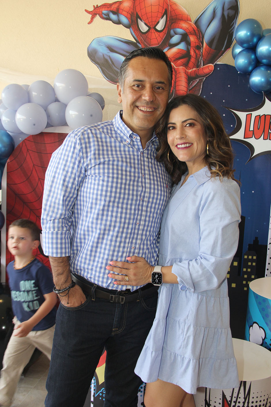 Luis Fernando Amador y Vanessa Segovia