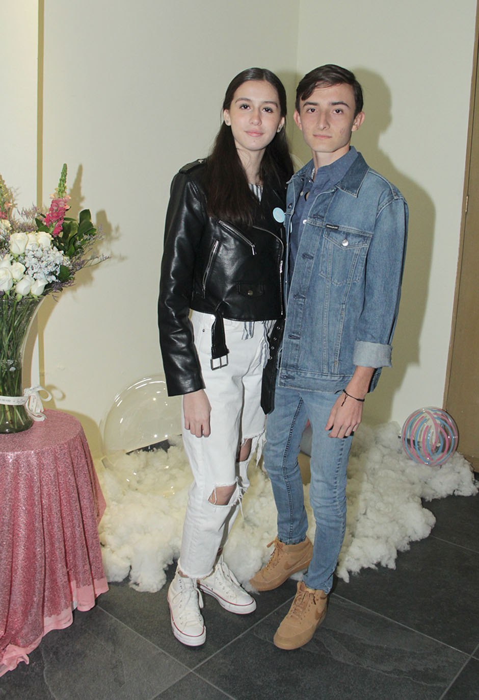 Renata Romo y Daniel Ponce.