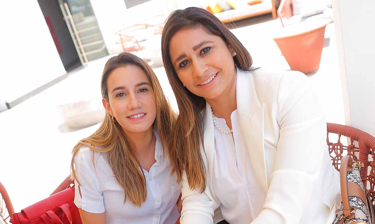 Raquel Andrés y Keydi Triana