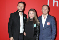 Abraham Jiménez, Yeriley Aguilar y Juan José Osorno