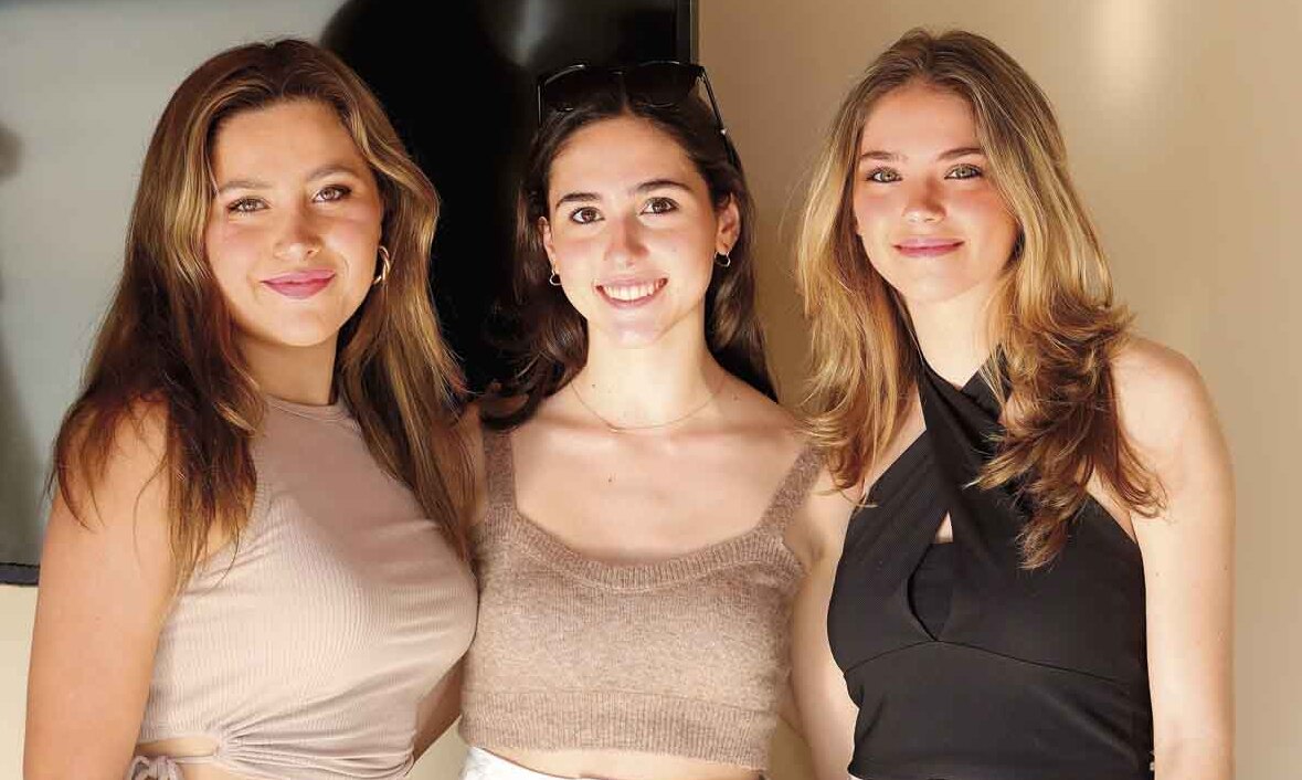 Andrea Elizondo, Mariana Rodríguez y María René Madaria / Fotos: Dennis Hernández