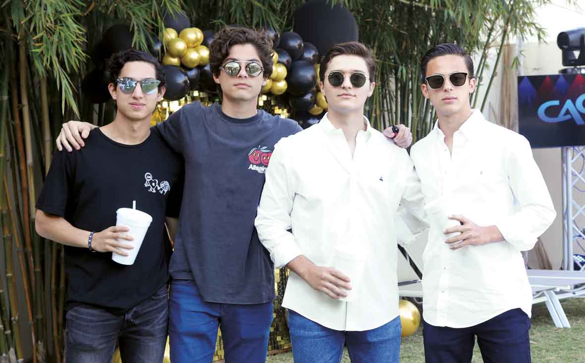 Santiago Hernández, Mauro Casanova, Andrés Fernández y José Enrique Meza / Fotos: Dennis Hernández