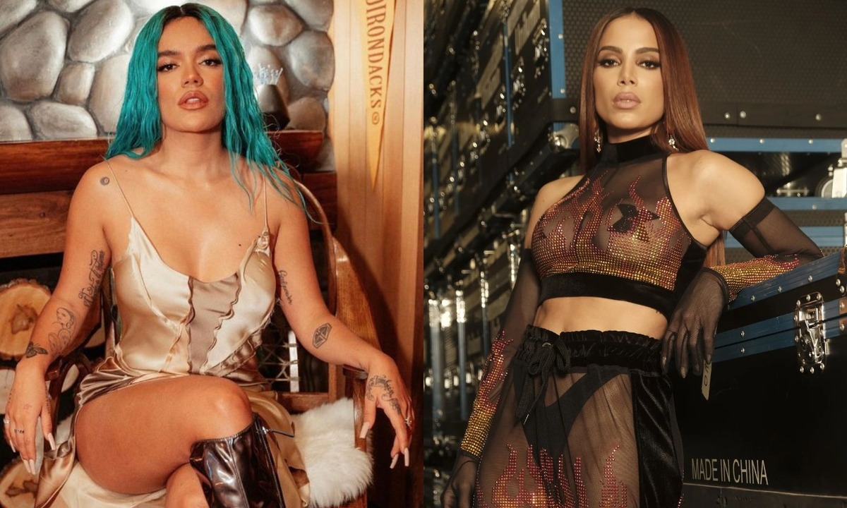Karol G y Anitta (Fotos: Instagram)
