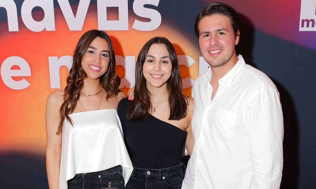 Victoria Maldonado, Lucila Maldonado y Sebastián Cervantes
