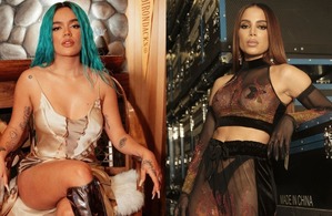 Karol G y Anitta (Fotos: Instagram)