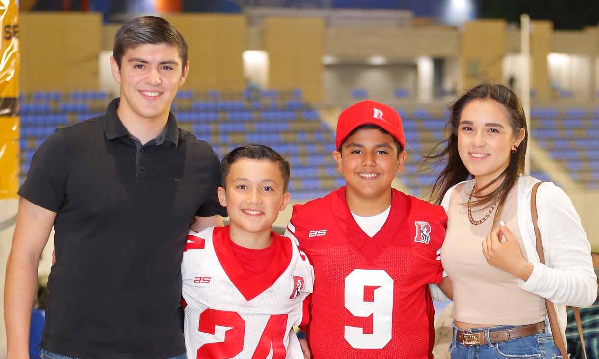 Edson Serna, Eder Serna, Diego Maltos y Tamara Faz