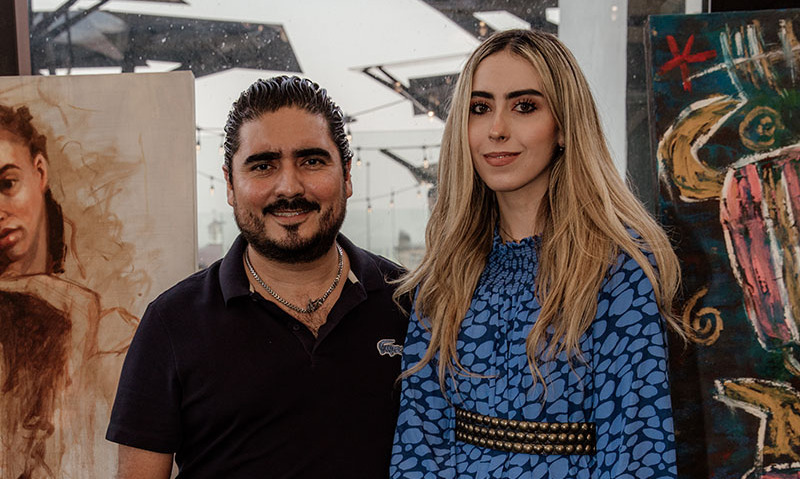 Jesús Nieva y Montserrat Magaña