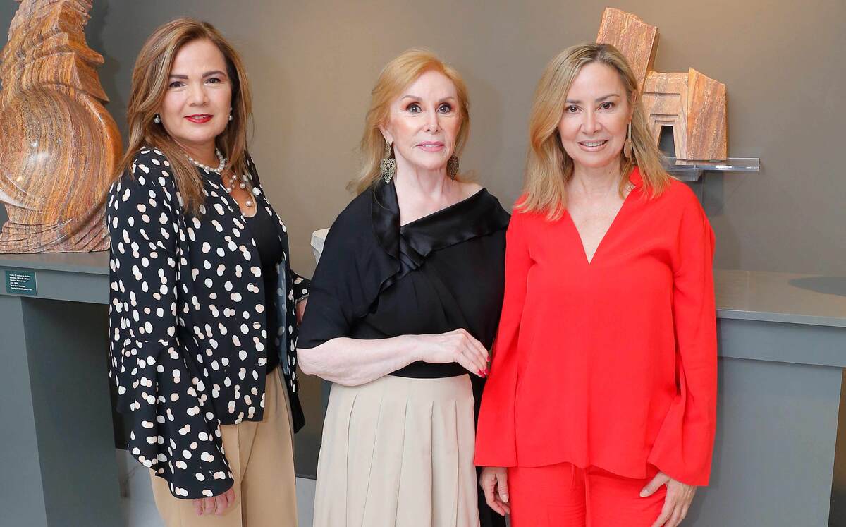 Alejandra Ríos, Lucila Araico y Lucila Gama de Cisneros