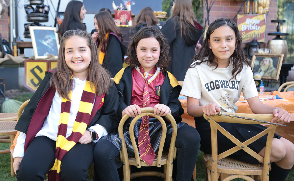 Bárbara, Ángela y Mía