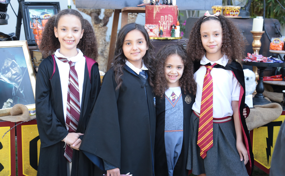 Fabiana, Scarlett, Valentina y Luana