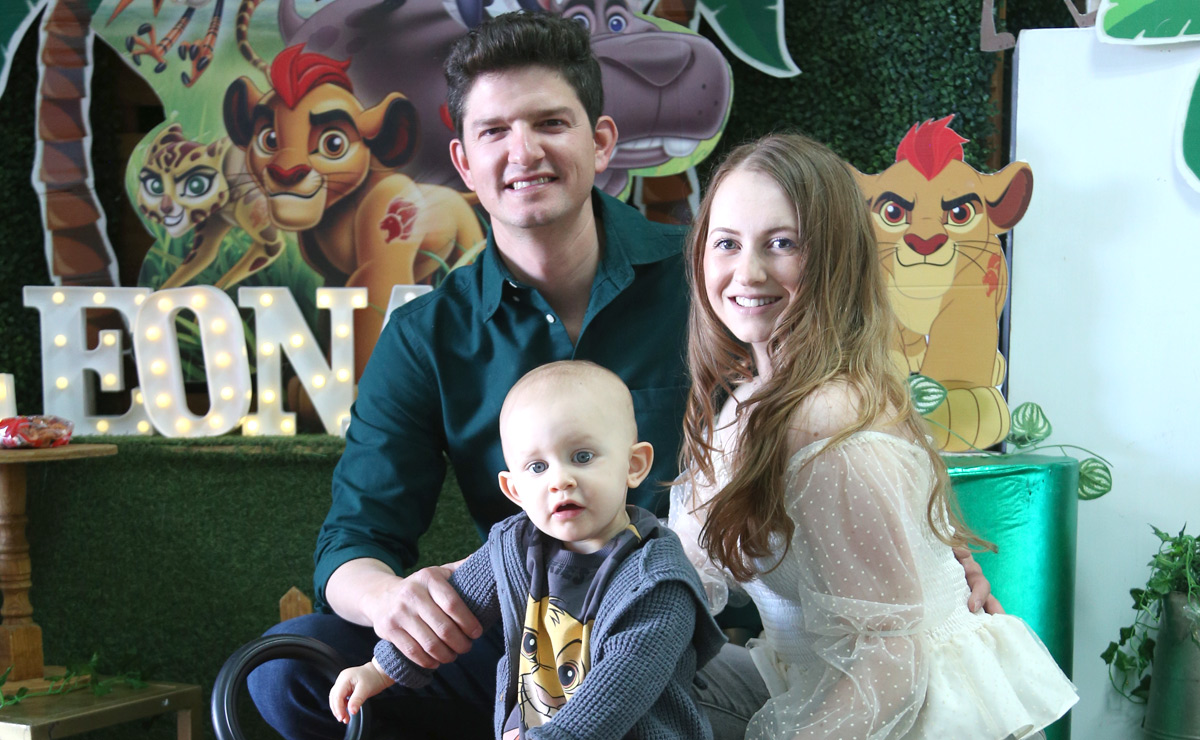 Humberto, Gaby y Leonardo