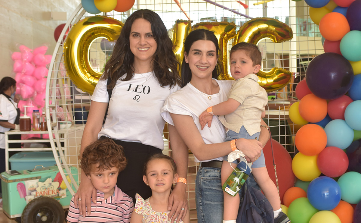 Miriam, Sofía, Santiago, Don y Majo