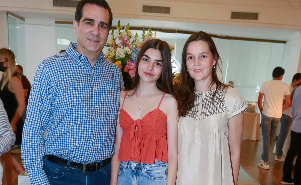 Noel Orozco, Sofia Orozco y Cordelia González de Orozco / Fotos: Omar Valdez