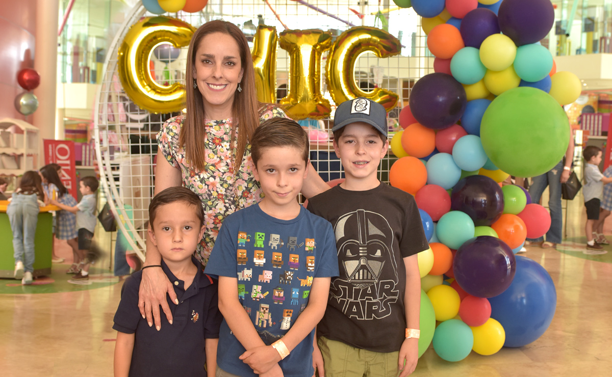 Paulina, Marcelo, Nicolás y Federico
