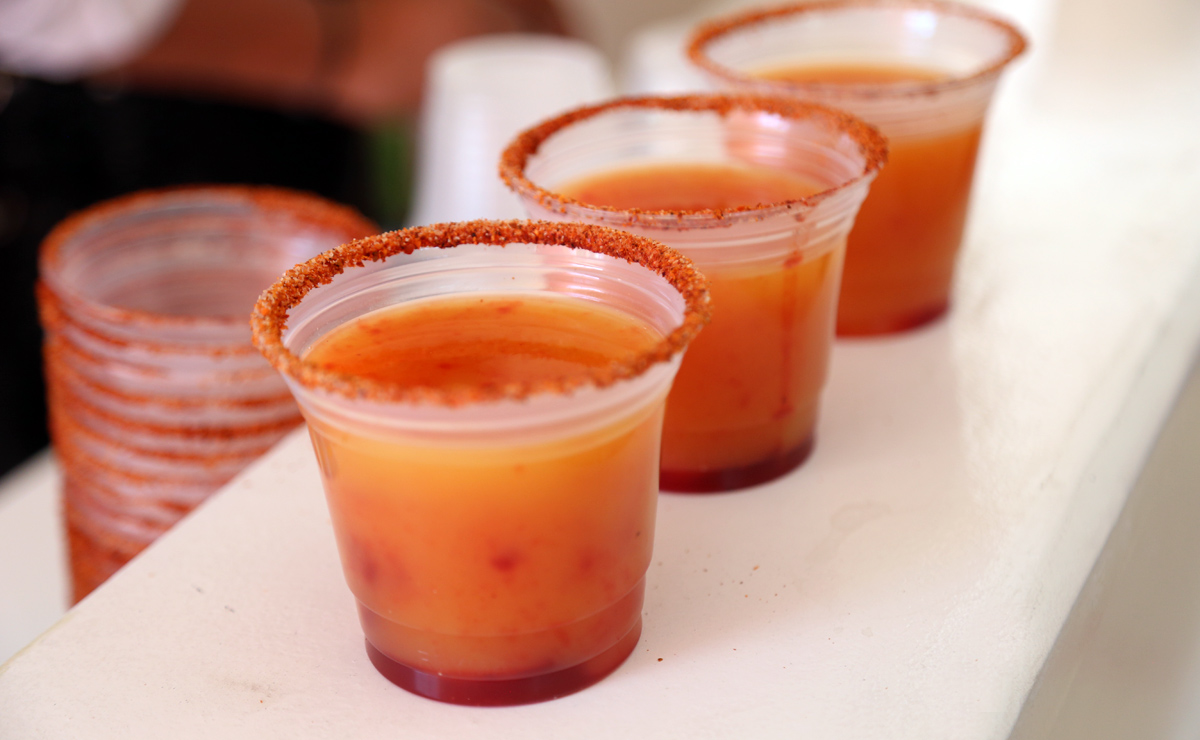 Smoothies de mango chamoy a cargo de Manhattan Coctelería
