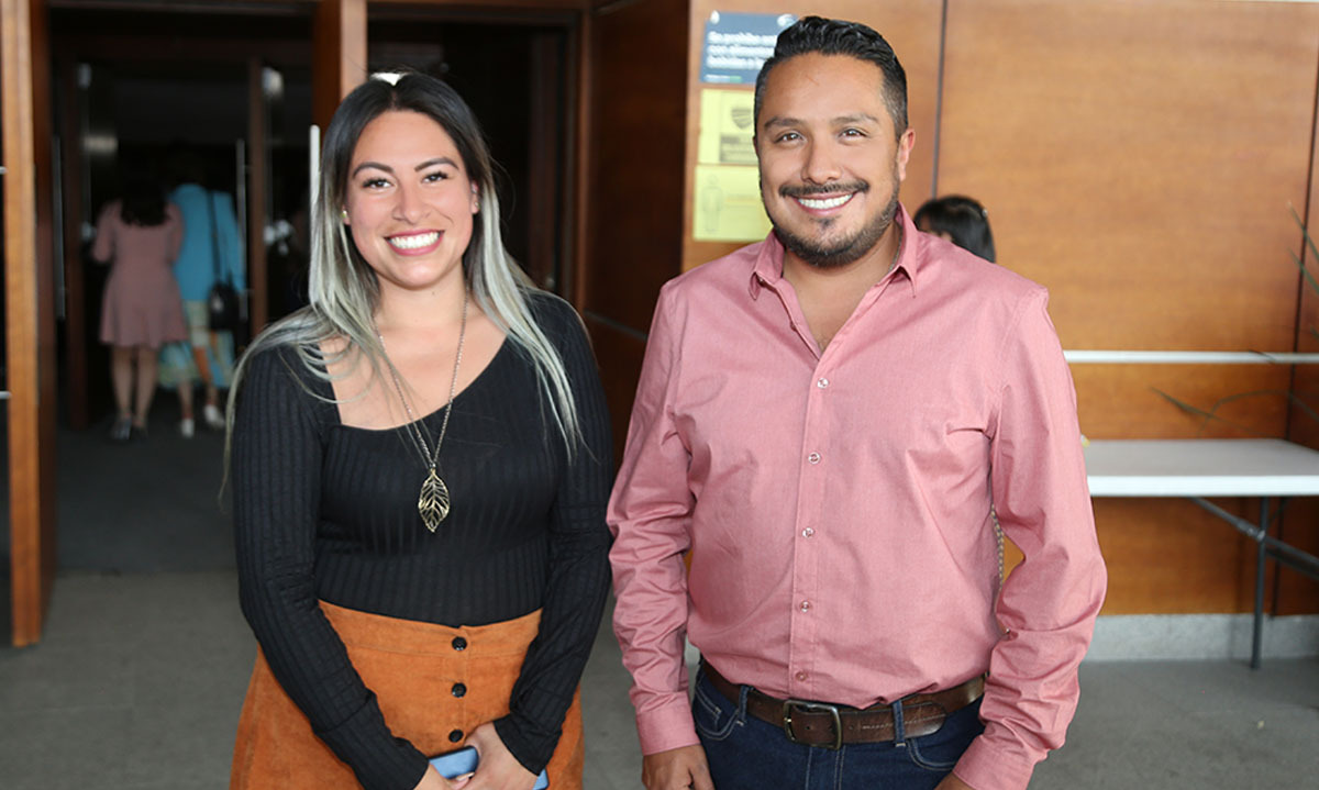 Argelia López y Daniel Monroy