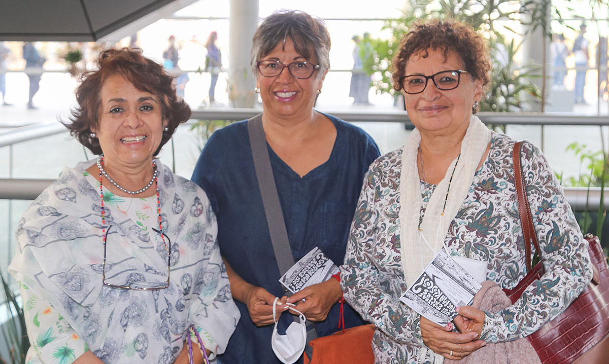 Consuelo Cardoso, Guadalupe Galindo y Ana María Cardoso