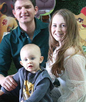 Humberto, Gaby y Leonardo