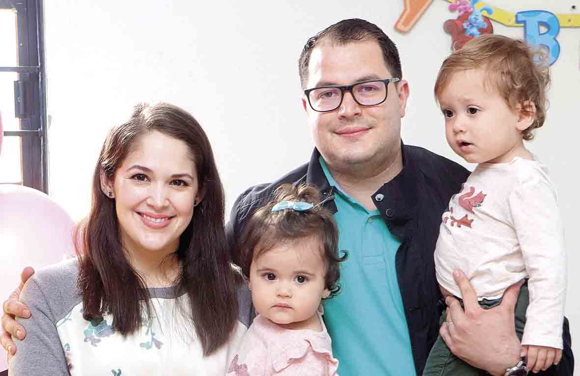 Daniela Dag, Julia Manzur, Antonio Manzur y Sebastián Manzur / Fotos: Dennis Hernández