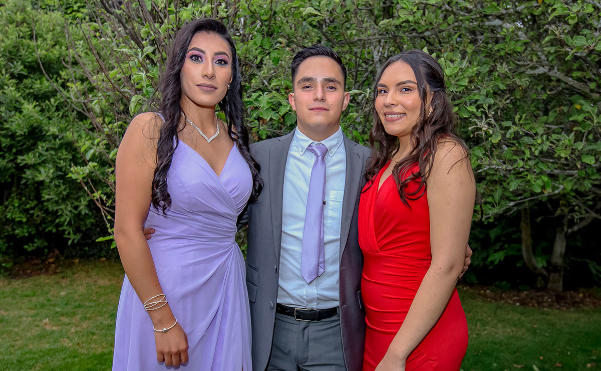 Jessica Díaz, Josué Palafox y Paula Reynosa