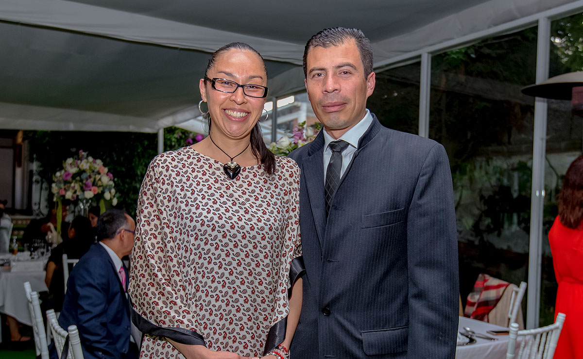 Lorena Mulía y Alberto Anaya