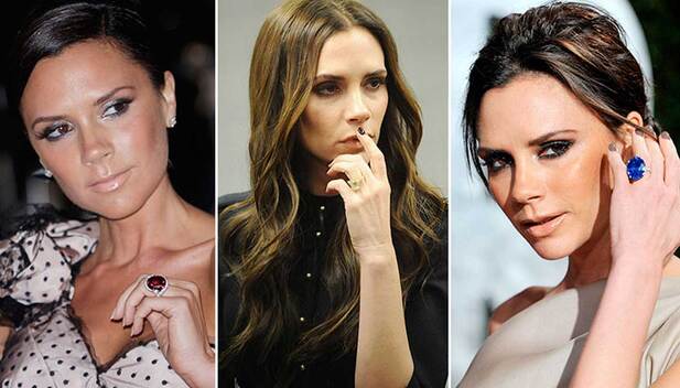Victoria Beckham y su romántica colección de 15 anillos de compromiso