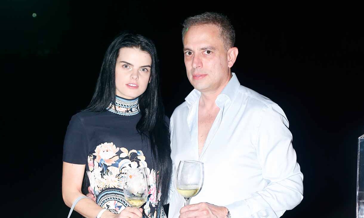 Agnes Saceviciute y Guillermo Quintana