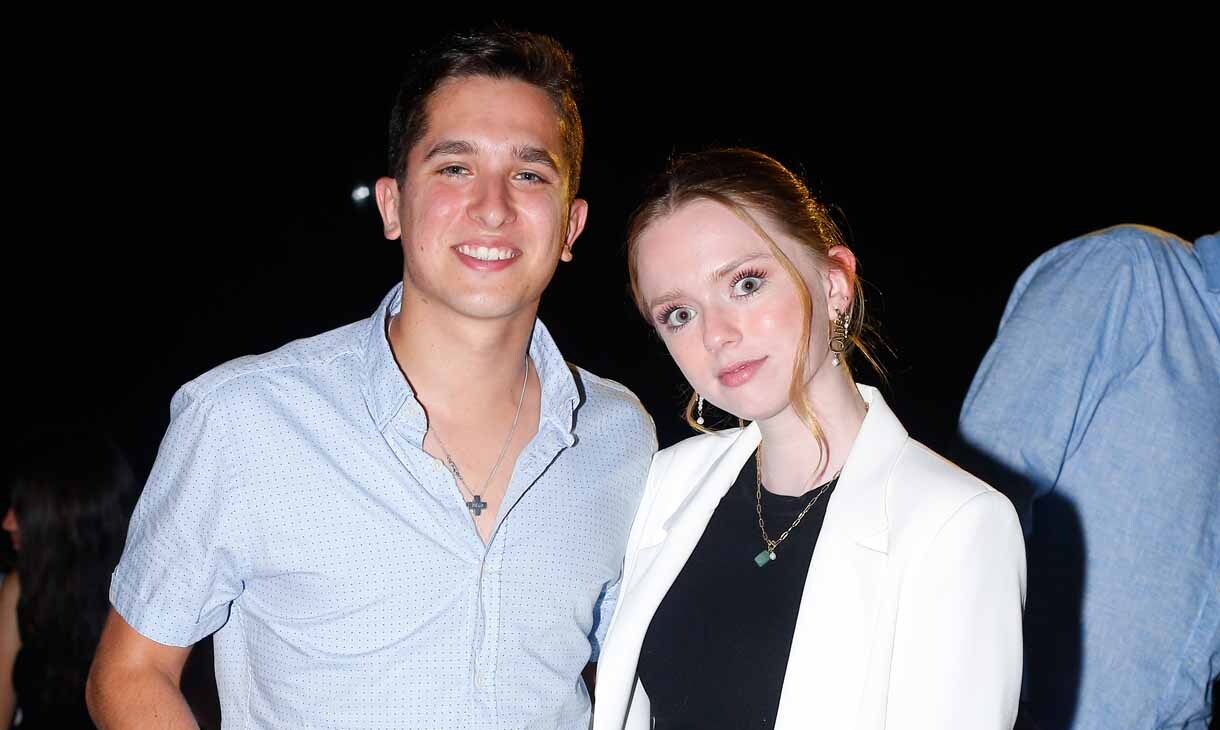 Diego Garza y  Fernanda González