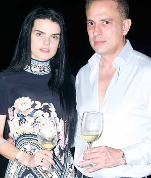 Agnes Saceviciute y Guillermo Quintana