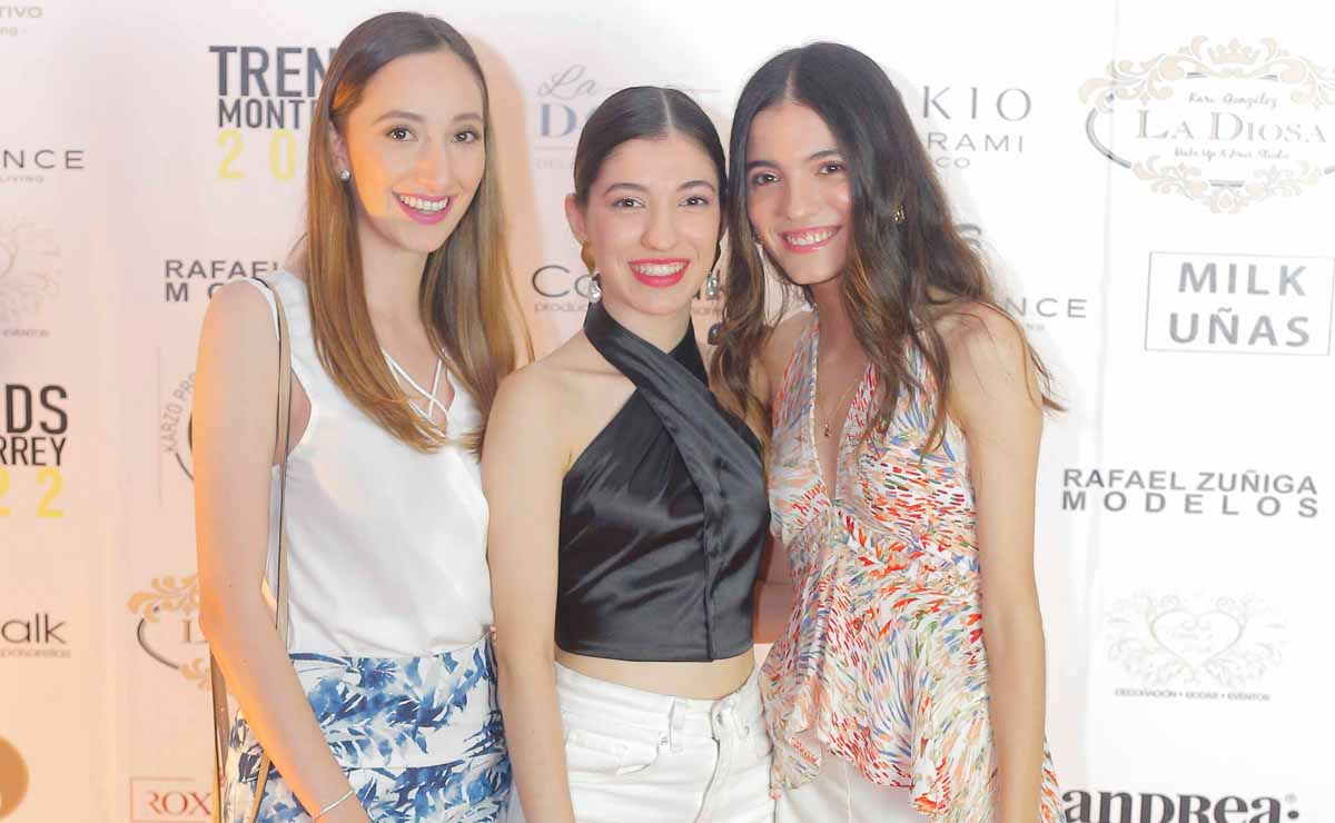 Ana Daniela Martínez, Paola Hinojosa y Andrea Hinojosa  / Fotos: Daniel Saldívar