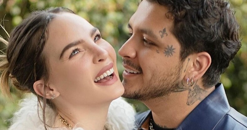 Belinda y Christian Nodal. Foto: Instagram