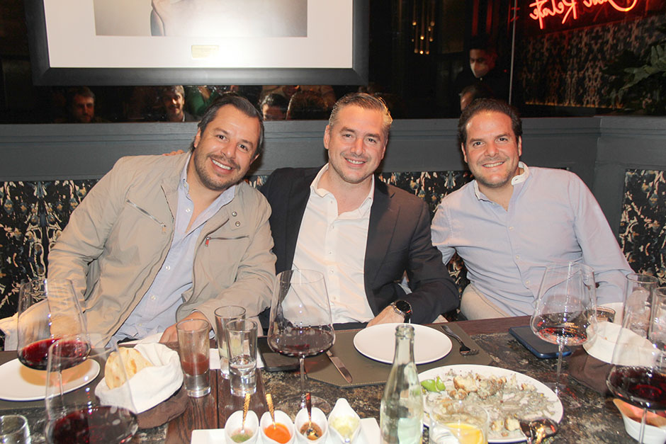 Peyo Canales Leaño, Checo Barrera y Xavier García Méndez.
