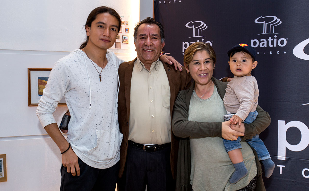 Manuel Rovira, Manuel Rodríguez e Irene Cortez