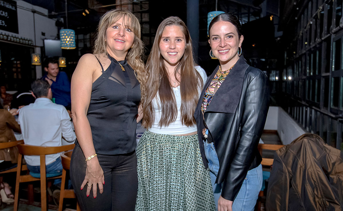 Verónica Velazco, Sofía Ruiz y Gaby Faure