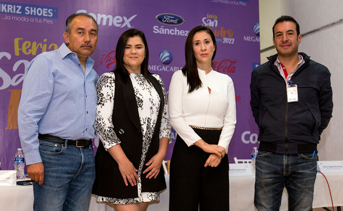 Álvaro Mondragón, Luisa García, Astrid Piña y Flavio Arredondo