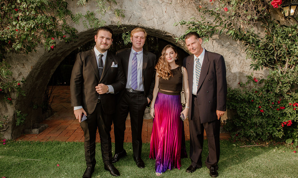 Jorge Cesín, Ricardo Ramírez ,Vanessa del Río y Eduardo del Río
