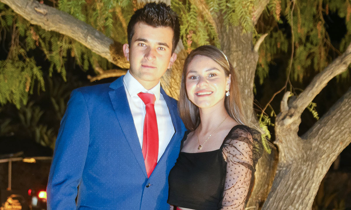 Israel Escorza y Diana Domínguez