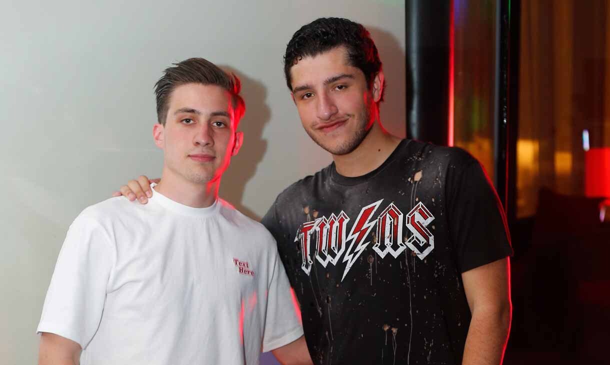 Marcelo Salazar y Ricky Flores