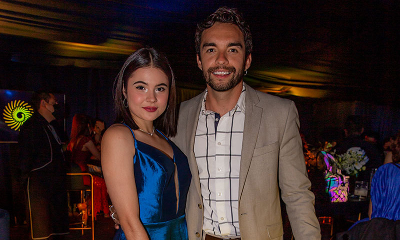 Karol Aguayo y Enrique López
