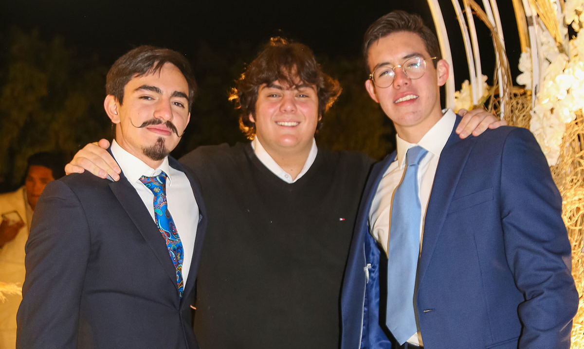 Luis Piña, Anuar Fayad y Juan Batres