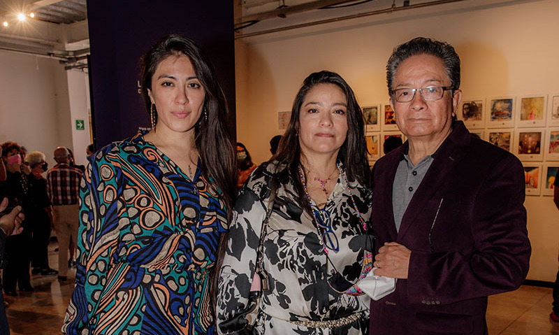 Gabriela Álcantara, Samantha Álcantara y Jaime Álcantara (Fotos: Vladimir Zayas)