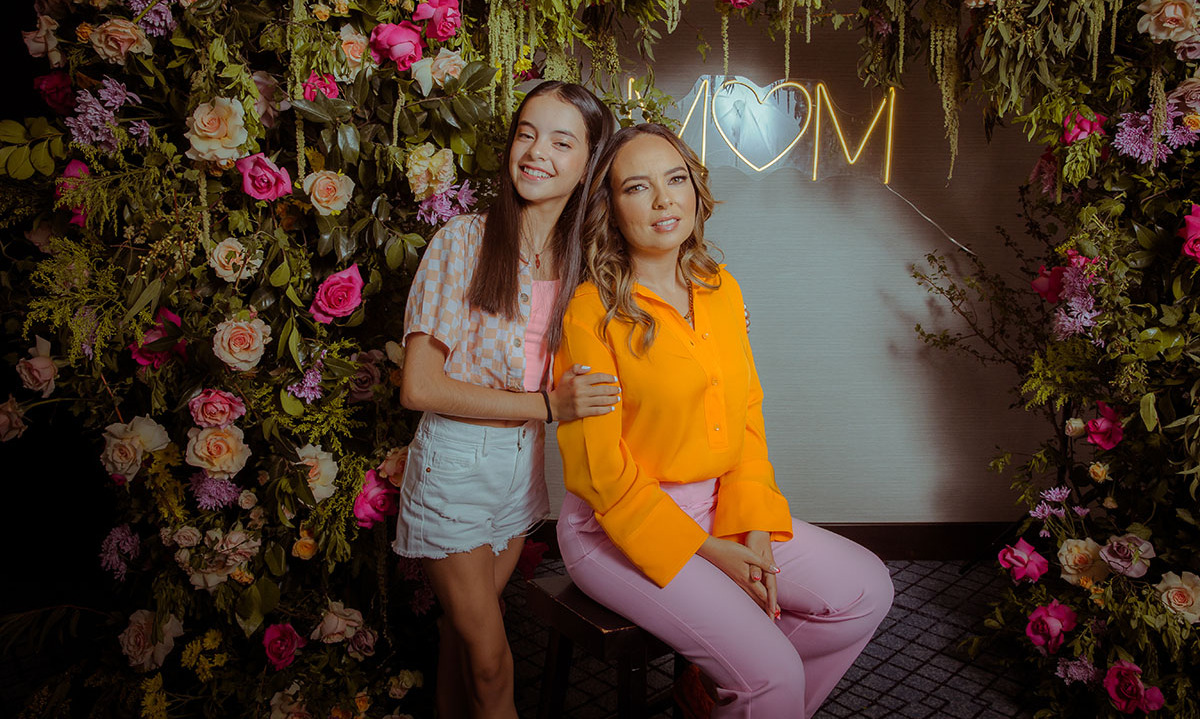 Michelle Santander, mama de Mich Andrade