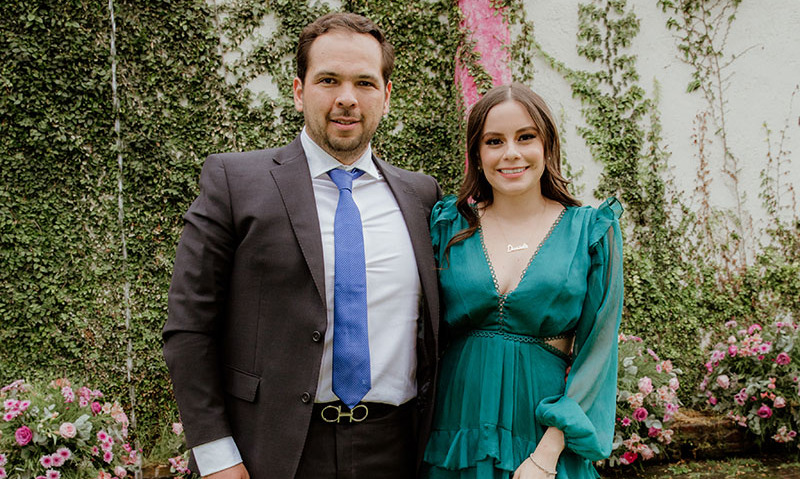 Eduardo Herrera y Daniela Bautista