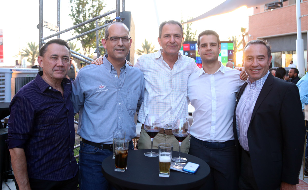Alberto, Ernesto, Carlos, Óscar y Jaime